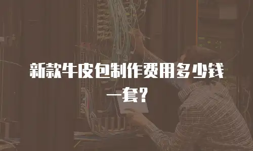 新款牛皮包制作费用多少钱一套？