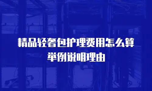 精品轻奢包护理费用怎么算举例说明理由