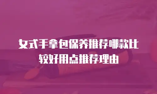 女式手拿包保养推荐哪款比较好用点推荐理由