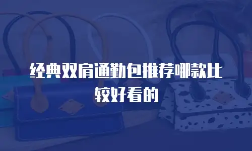 经典双肩通勤包推荐哪款比较好看的