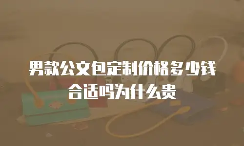 男款公文包定制价格多少钱合适吗为什么贵