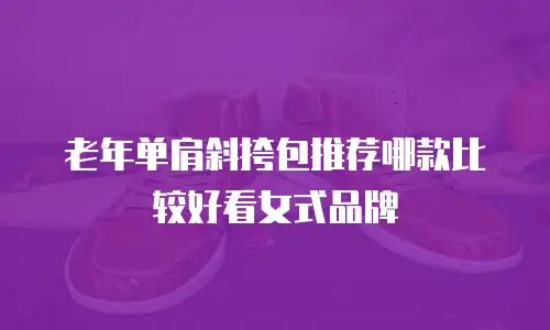 老年单肩斜挎包推荐哪款比较好看女式品牌