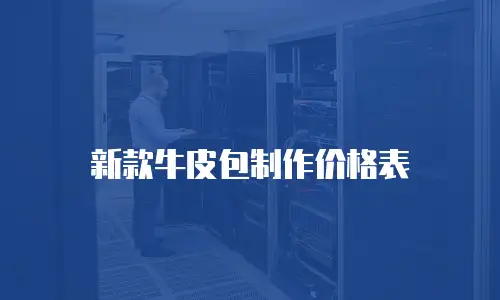 新款牛皮包制作价格表