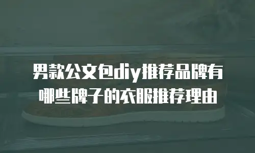 男款公文包diy推荐品牌有哪些牌子的衣服推荐理由