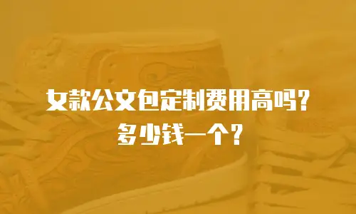 女款公文包定制费用高吗？多少钱一个？