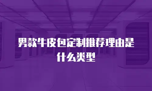 男款牛皮包定制推荐理由是什么类型