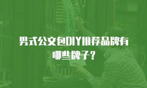 男式公文包DIY推荐品牌有哪些牌子？