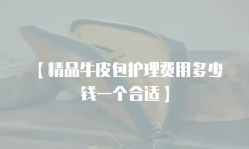 【精品牛皮包护理费用多少钱一个合适】