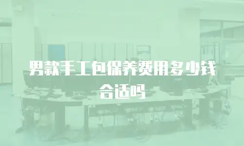 男款手工包保养费用多少钱合适吗