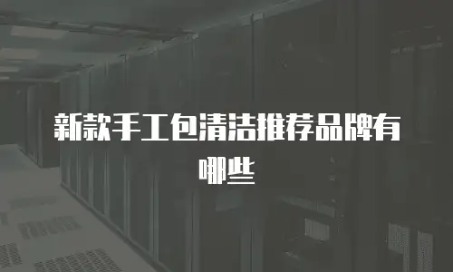 新款手工包清洁推荐品牌有哪些
