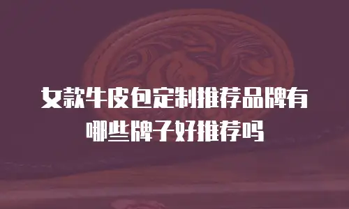 女款牛皮包定制推荐品牌有哪些牌子好推荐吗