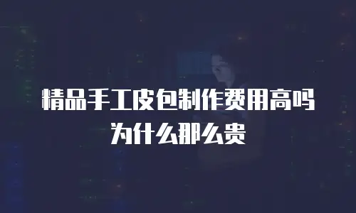 精品手工皮包制作费用高吗为什么那么贵