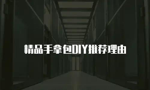 精品手拿包DIY推荐理由