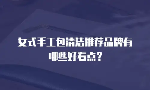 女式手工包清洁推荐品牌有哪些好看点？