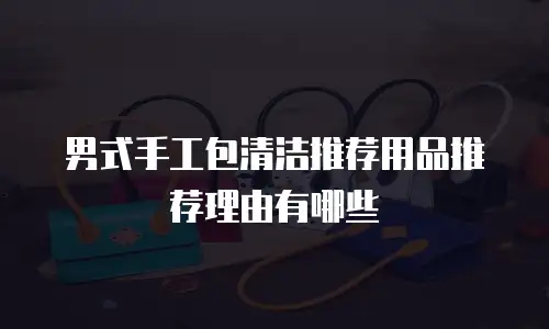 男式手工包清洁推荐用品推荐理由有哪些