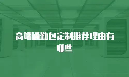 高端通勤包定制推荐理由有哪些