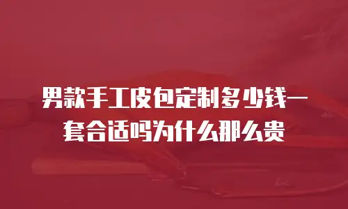 男款手工皮包定制多少钱一套合适吗为什么那么贵