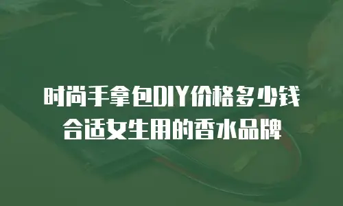 时尚手拿包DIY价格多少钱合适女生用的香水品牌