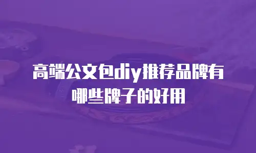 高端公文包diy推荐品牌有哪些牌子的好用