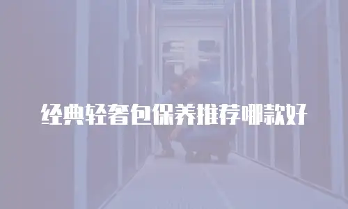 经典轻奢包保养推荐哪款好
