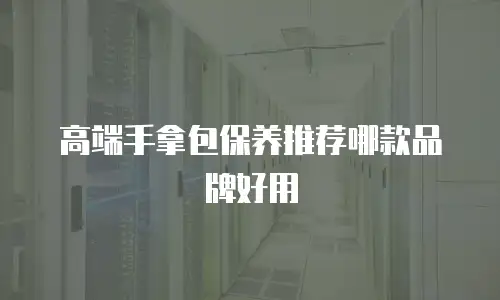 高端手拿包保养推荐哪款品牌好用
