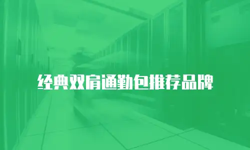 经典双肩通勤包推荐品牌