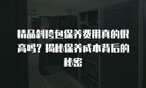 精品斜挎包保养费用真的很高吗？揭秘保养成本背后的秘密