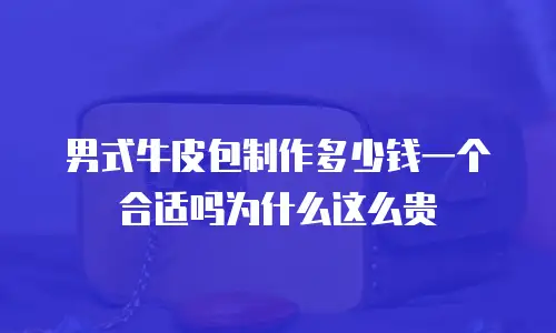 男式牛皮包制作多少钱一个合适吗为什么这么贵