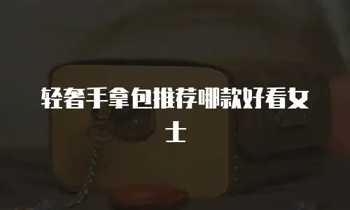轻奢手拿包推荐哪款好看女士