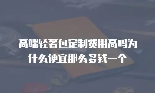 高端轻奢包定制费用高吗为什么便宜那么多钱一个