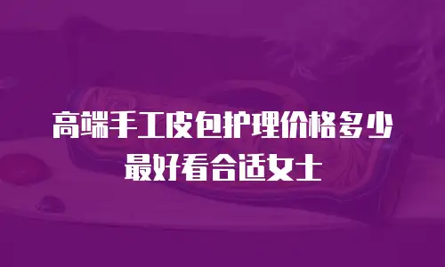 高端手工皮包护理价格多少最好看合适女士