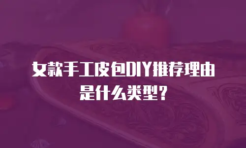 女款手工皮包DIY推荐理由是什么类型？
