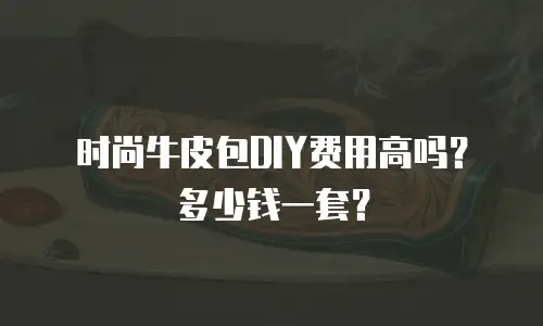 时尚牛皮包DIY费用高吗？多少钱一套？