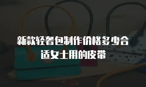 新款轻奢包制作价格多少合适女士用的皮带