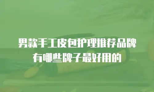 男款手工皮包护理推荐品牌有哪些牌子最好用的