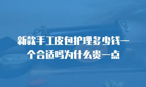 新款手工皮包护理多少钱一个合适吗为什么贵一点