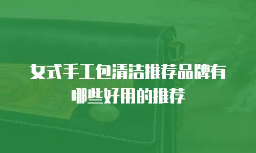 女式手工包清洁推荐品牌有哪些好用的推荐