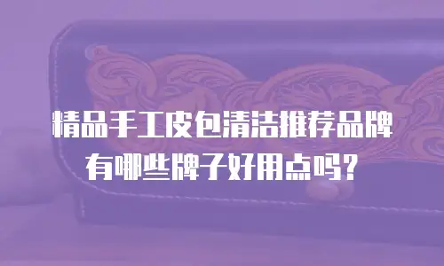 精品手工皮包清洁推荐品牌有哪些牌子好用点吗？