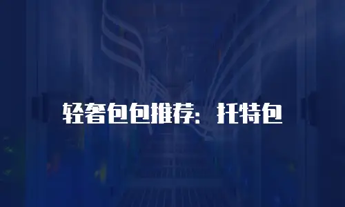 轻奢包包推荐：托特包
