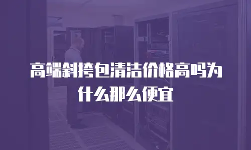 高端斜挎包清洁价格高吗为什么那么便宜