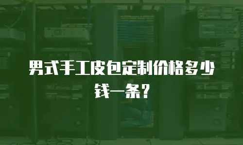 男式手工皮包定制价格多少钱一条？
