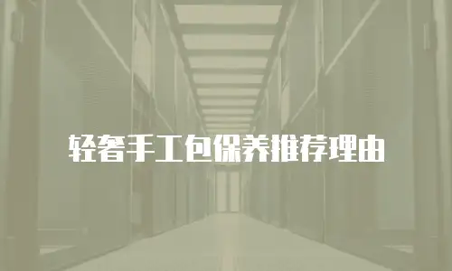 轻奢手工包保养推荐理由