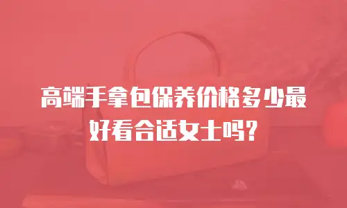 高端手拿包保养价格多少最好看合适女士吗？