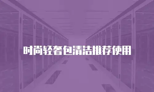 时尚轻奢包清洁推荐使用