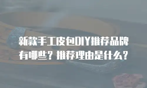 新款手工皮包DIY推荐品牌有哪些？推荐理由是什么？