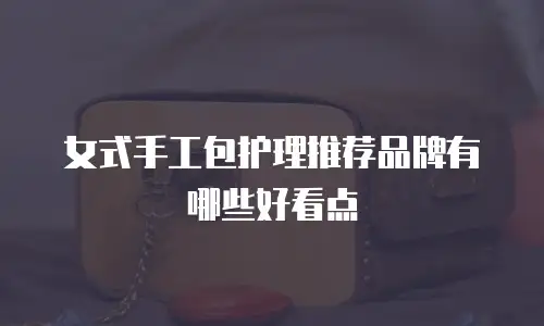 女式手工包护理推荐品牌有哪些好看点