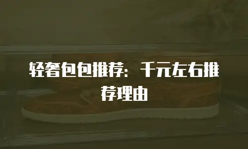 轻奢包包推荐：千元左右推荐理由