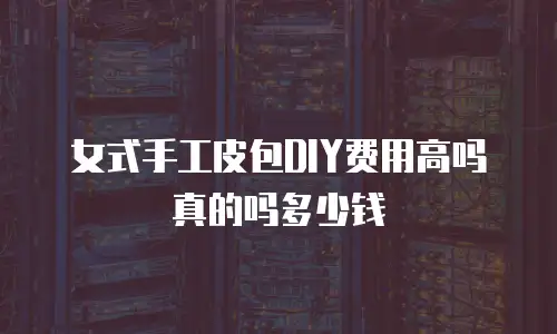 女式手工皮包DIY费用高吗真的吗多少钱