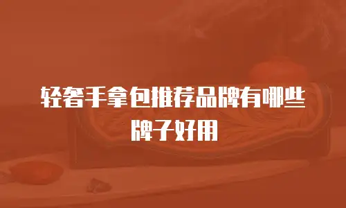 轻奢手拿包推荐品牌有哪些牌子好用