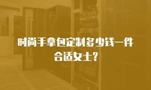 时尚手拿包定制多少钱一件合适女士？